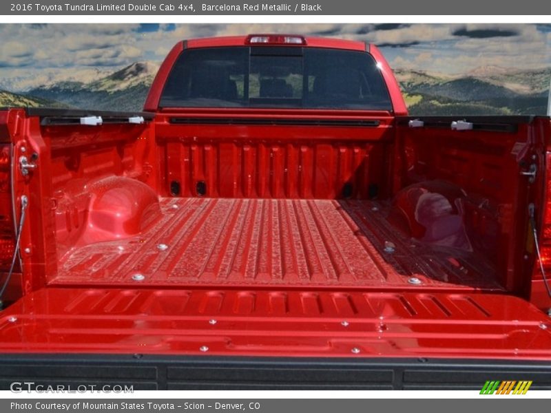 Barcelona Red Metallic / Black 2016 Toyota Tundra Limited Double Cab 4x4