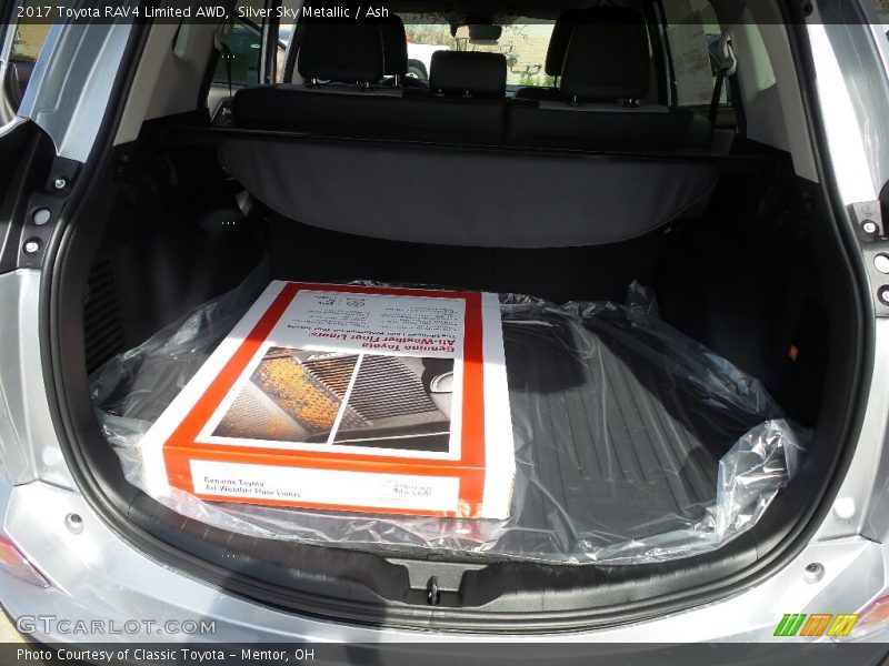  2017 RAV4 Limited AWD Trunk