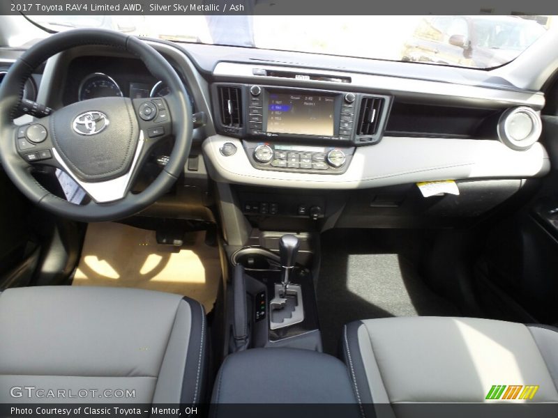 Dashboard of 2017 RAV4 Limited AWD