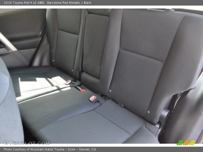 Barcelona Red Metallic / Black 2016 Toyota RAV4 LE AWD