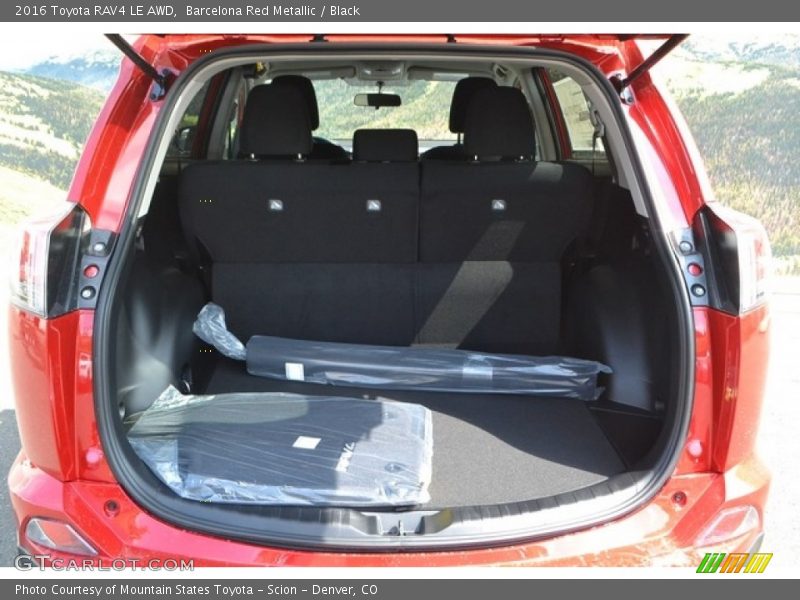 Barcelona Red Metallic / Black 2016 Toyota RAV4 LE AWD