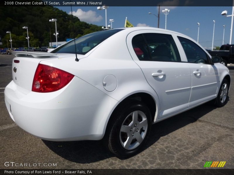 Summit White / Neutral 2008 Chevrolet Cobalt LT Sedan