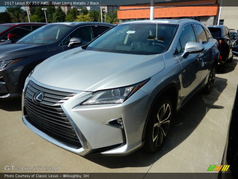 Front 3/4 View of 2017 RX 350 AWD