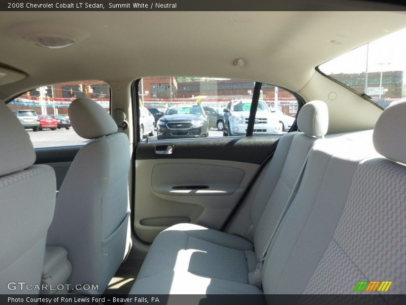 Summit White / Neutral 2008 Chevrolet Cobalt LT Sedan