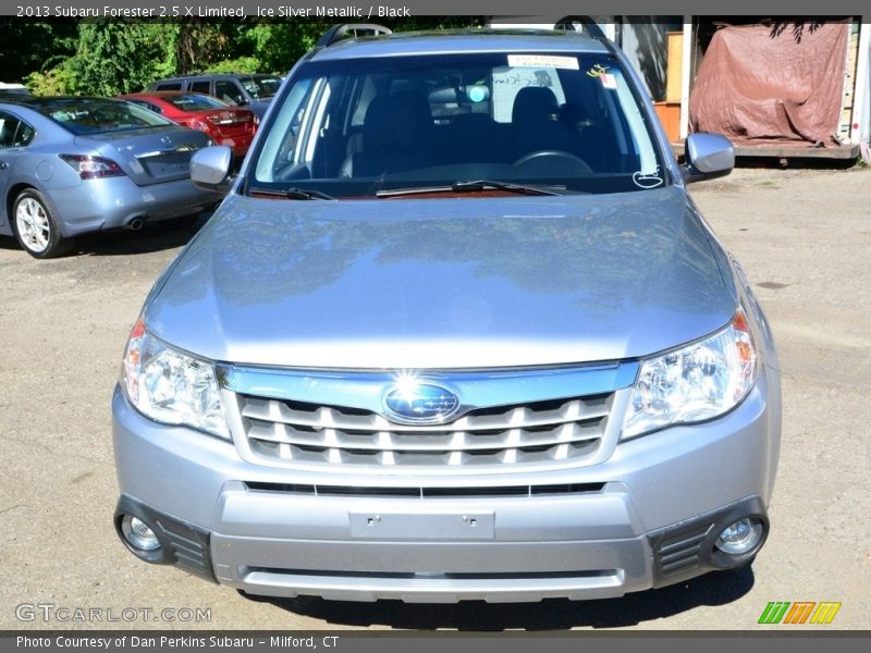 Ice Silver Metallic / Black 2013 Subaru Forester 2.5 X Limited