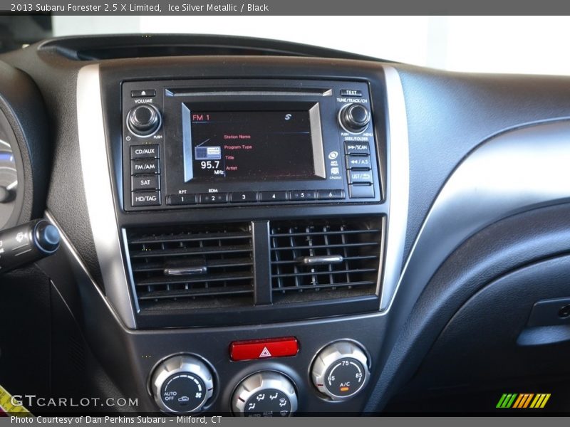 Ice Silver Metallic / Black 2013 Subaru Forester 2.5 X Limited