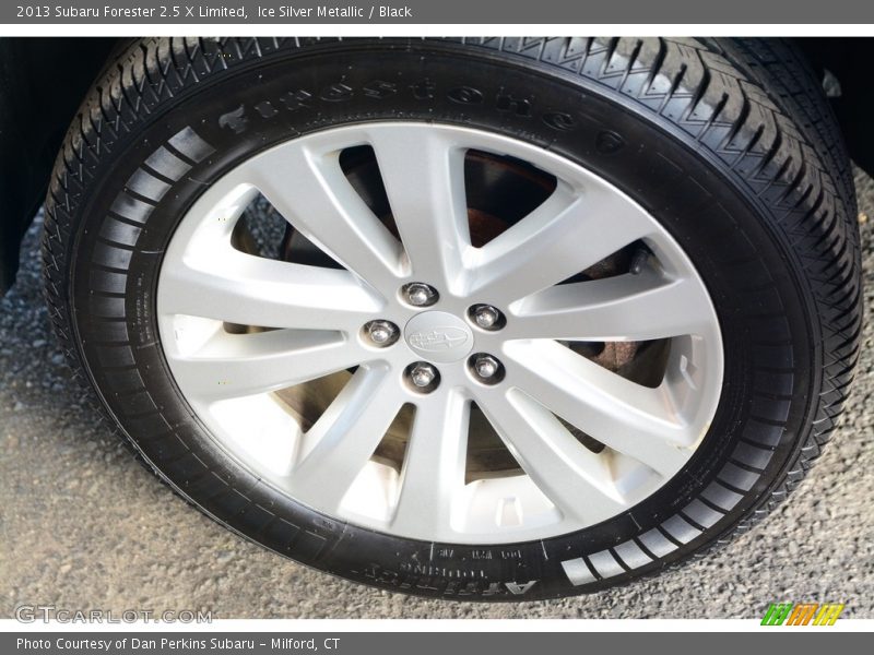 Ice Silver Metallic / Black 2013 Subaru Forester 2.5 X Limited