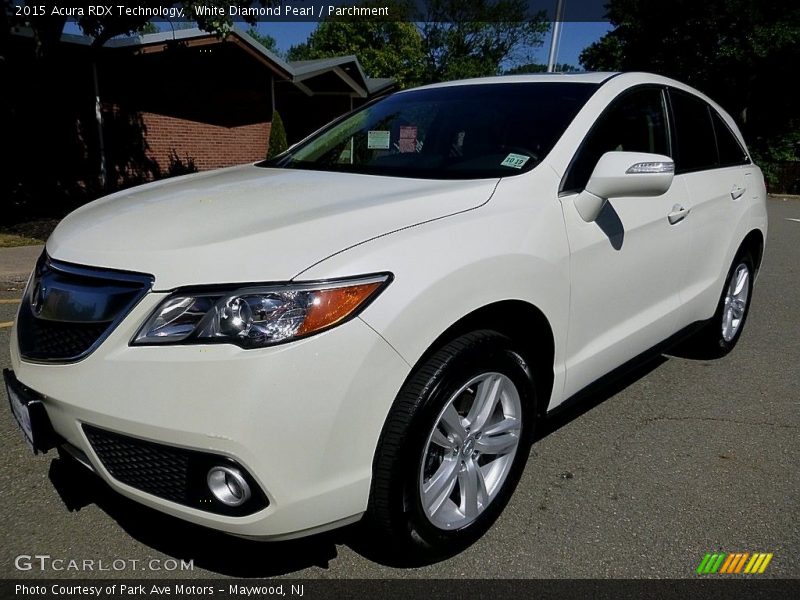 White Diamond Pearl / Parchment 2015 Acura RDX Technology