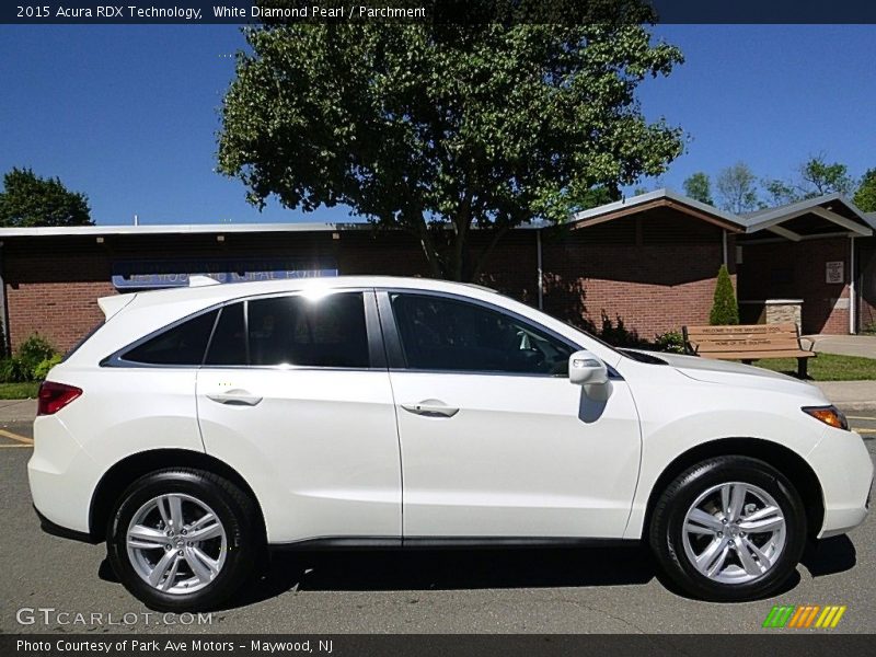 White Diamond Pearl / Parchment 2015 Acura RDX Technology