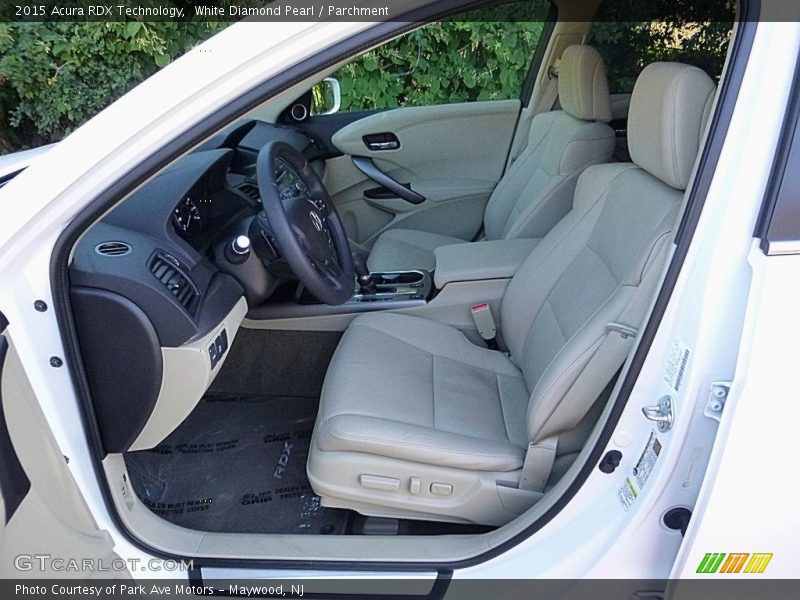 White Diamond Pearl / Parchment 2015 Acura RDX Technology