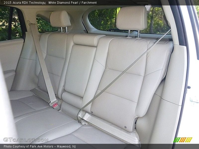 White Diamond Pearl / Parchment 2015 Acura RDX Technology