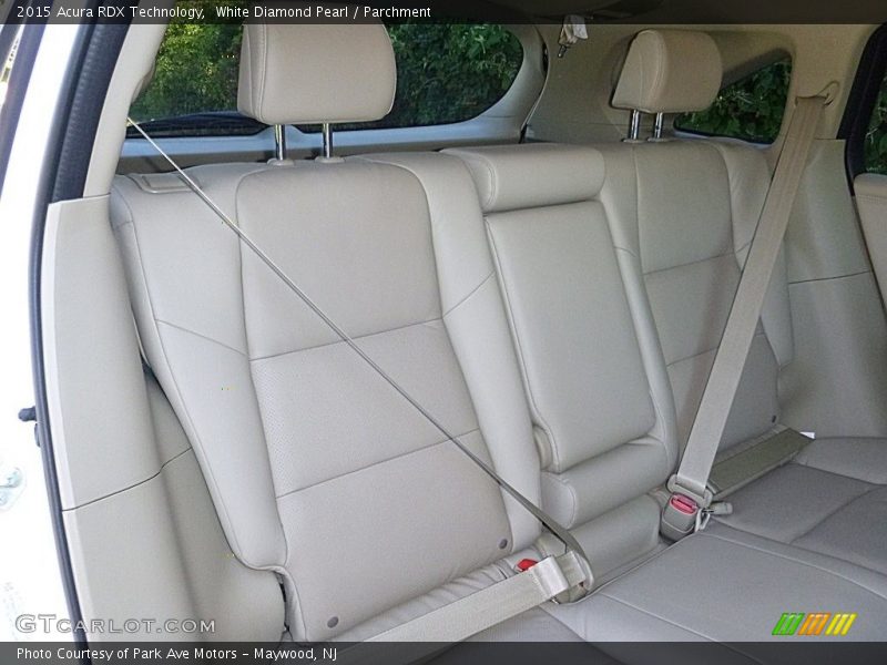 White Diamond Pearl / Parchment 2015 Acura RDX Technology