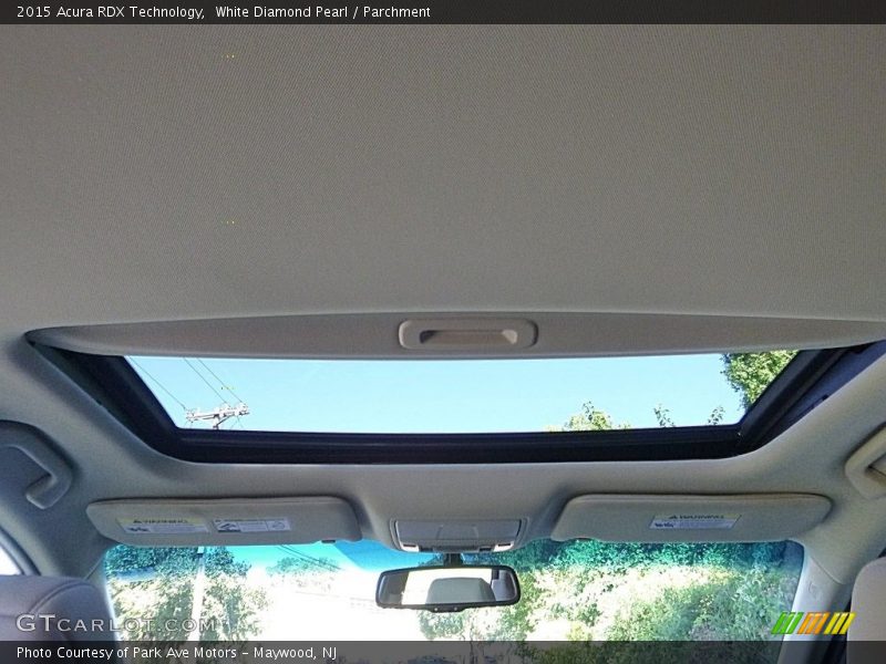 White Diamond Pearl / Parchment 2015 Acura RDX Technology