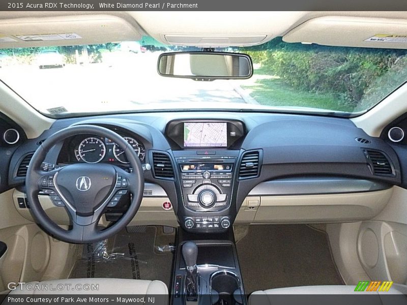 White Diamond Pearl / Parchment 2015 Acura RDX Technology