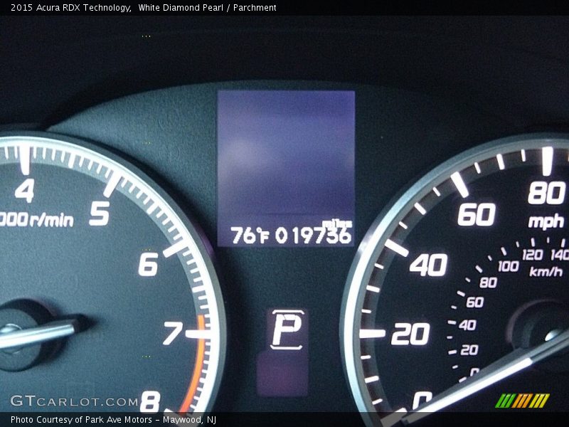White Diamond Pearl / Parchment 2015 Acura RDX Technology