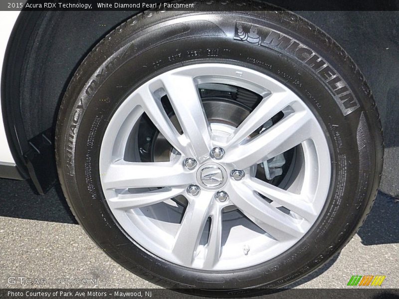 White Diamond Pearl / Parchment 2015 Acura RDX Technology