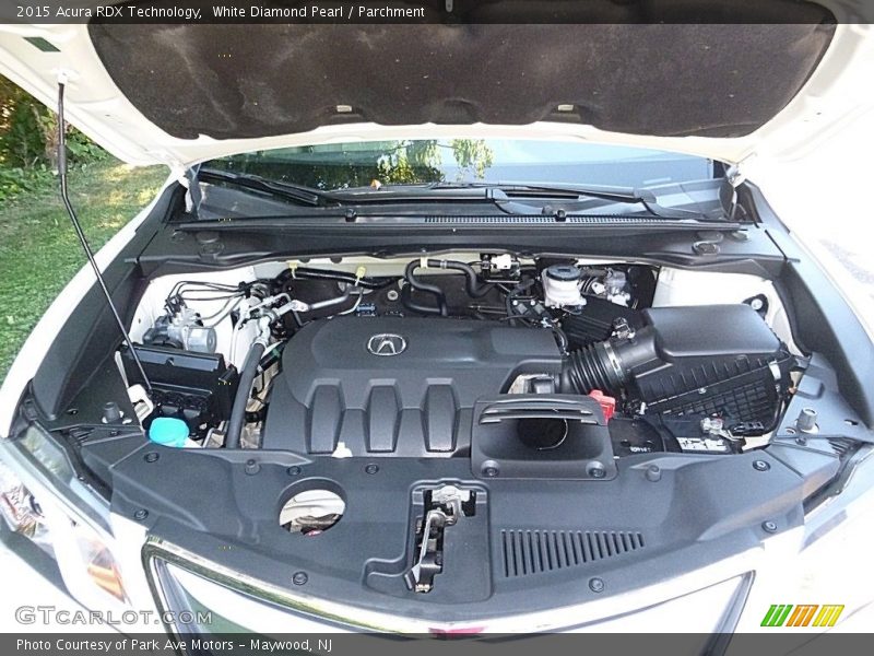 White Diamond Pearl / Parchment 2015 Acura RDX Technology