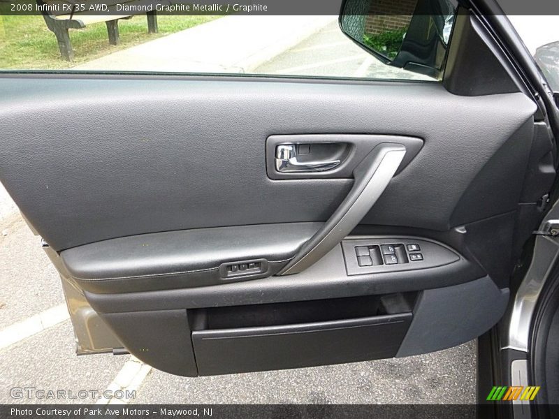 Diamond Graphite Metallic / Graphite 2008 Infiniti FX 35 AWD