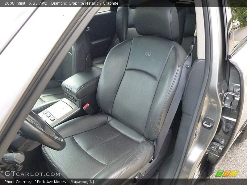 Diamond Graphite Metallic / Graphite 2008 Infiniti FX 35 AWD