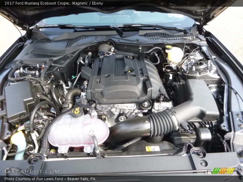 Magnetic / Ebony 2017 Ford Mustang Ecoboost Coupe