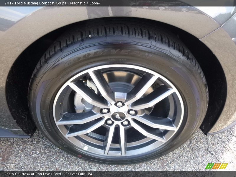 Magnetic / Ebony 2017 Ford Mustang Ecoboost Coupe