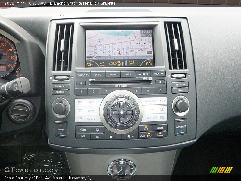 Diamond Graphite Metallic / Graphite 2008 Infiniti FX 35 AWD