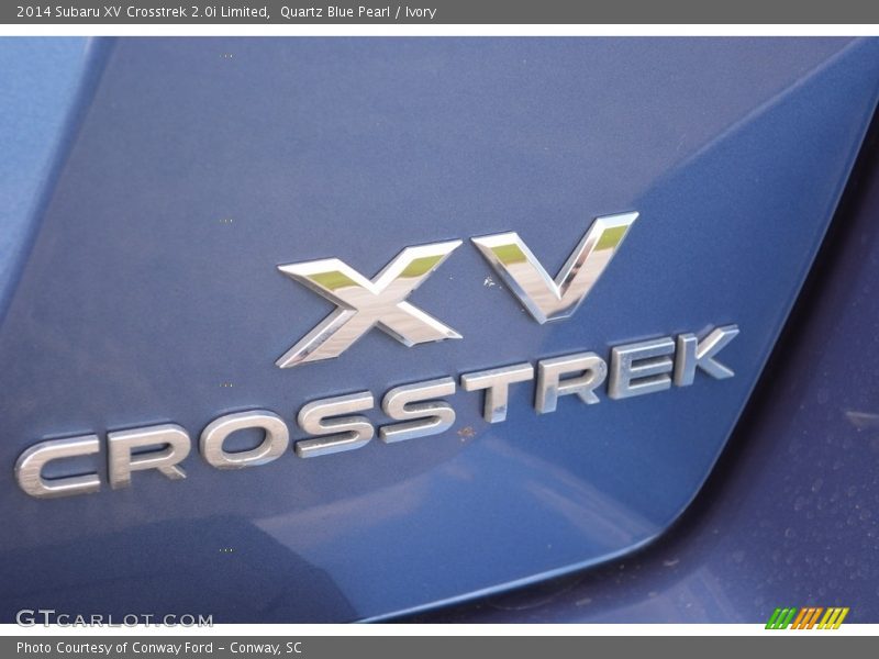 Quartz Blue Pearl / Ivory 2014 Subaru XV Crosstrek 2.0i Limited