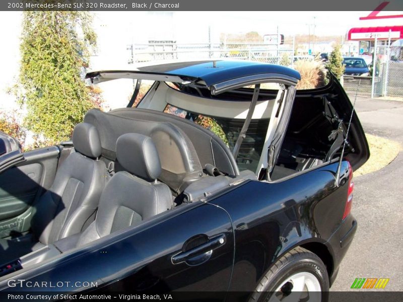 Black / Charcoal 2002 Mercedes-Benz SLK 320 Roadster