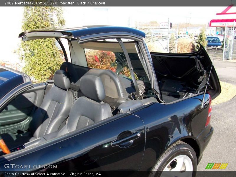 Black / Charcoal 2002 Mercedes-Benz SLK 320 Roadster