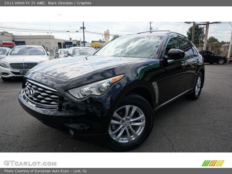 Black Obsidian / Graphite 2011 Infiniti FX 35 AWD