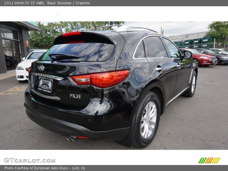 Black Obsidian / Graphite 2011 Infiniti FX 35 AWD