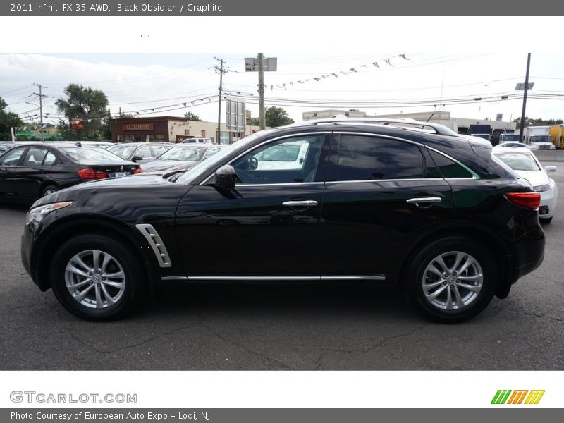 Black Obsidian / Graphite 2011 Infiniti FX 35 AWD