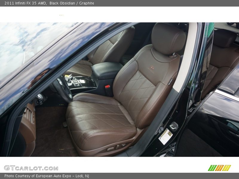 Black Obsidian / Graphite 2011 Infiniti FX 35 AWD