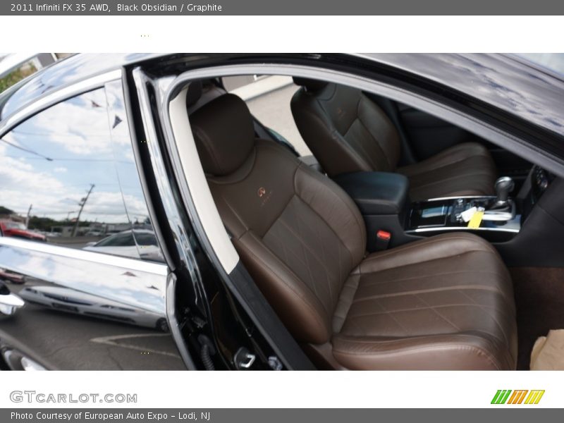 Black Obsidian / Graphite 2011 Infiniti FX 35 AWD