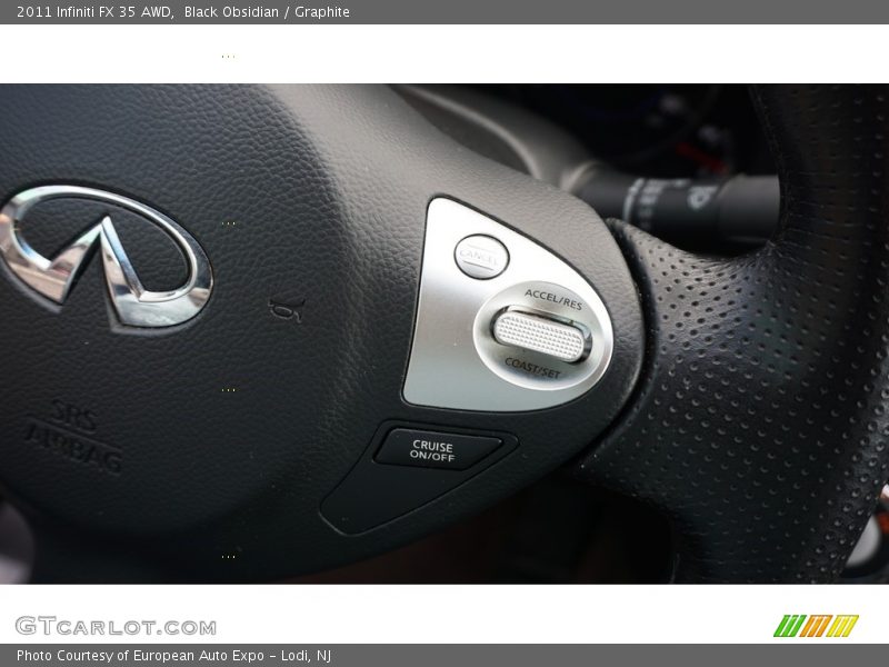 Black Obsidian / Graphite 2011 Infiniti FX 35 AWD