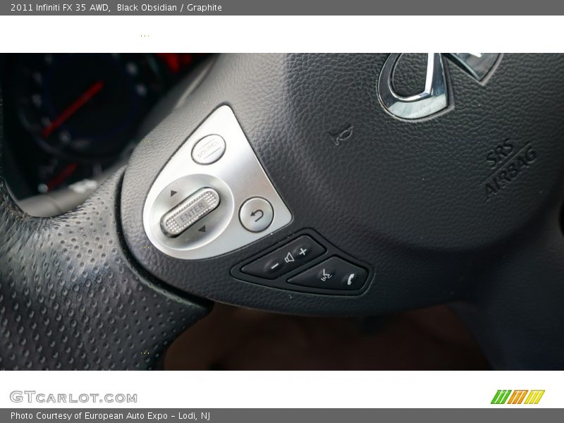Black Obsidian / Graphite 2011 Infiniti FX 35 AWD