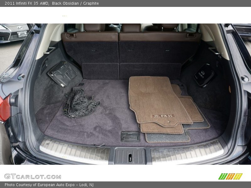 Black Obsidian / Graphite 2011 Infiniti FX 35 AWD