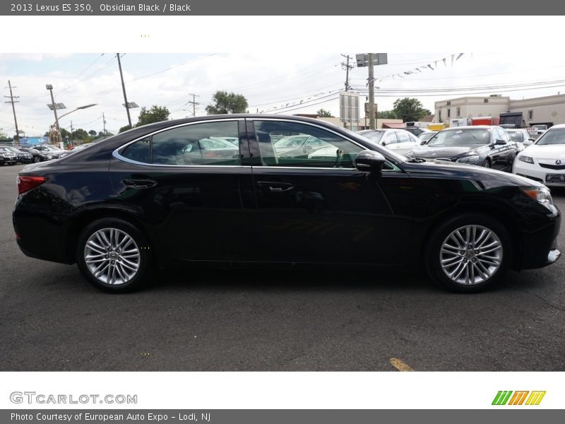 Obsidian Black / Black 2013 Lexus ES 350