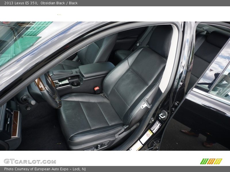Obsidian Black / Black 2013 Lexus ES 350