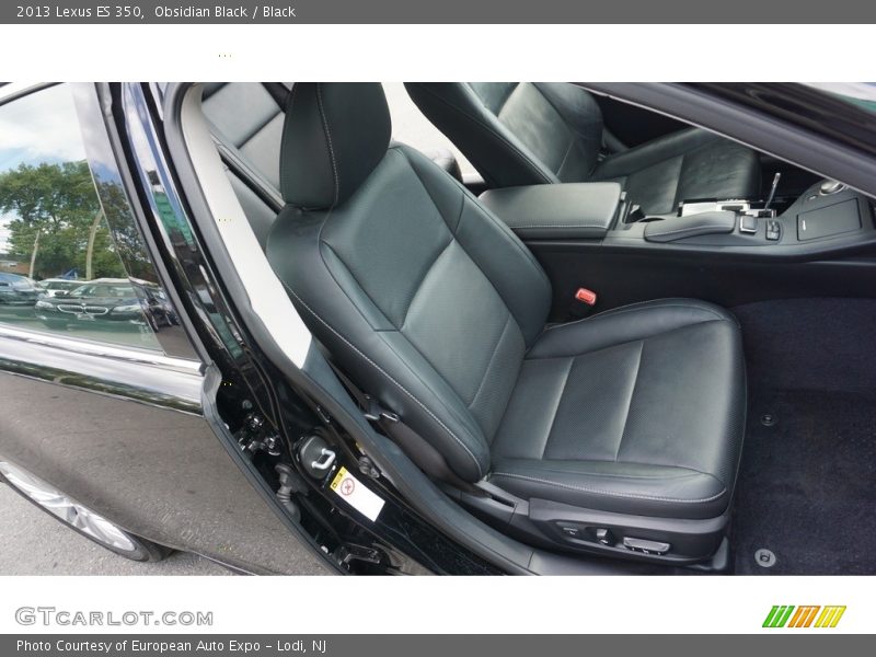 Obsidian Black / Black 2013 Lexus ES 350