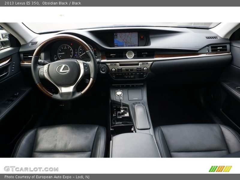 Obsidian Black / Black 2013 Lexus ES 350