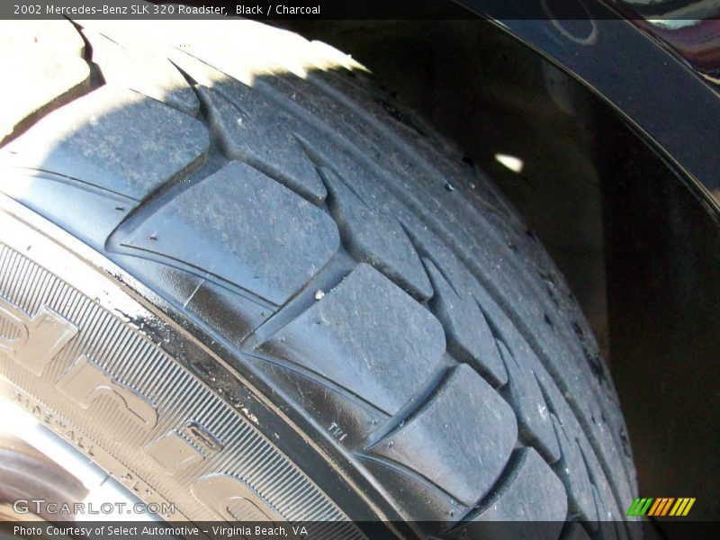 Black / Charcoal 2002 Mercedes-Benz SLK 320 Roadster