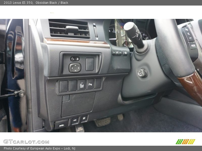 Obsidian Black / Black 2013 Lexus ES 350