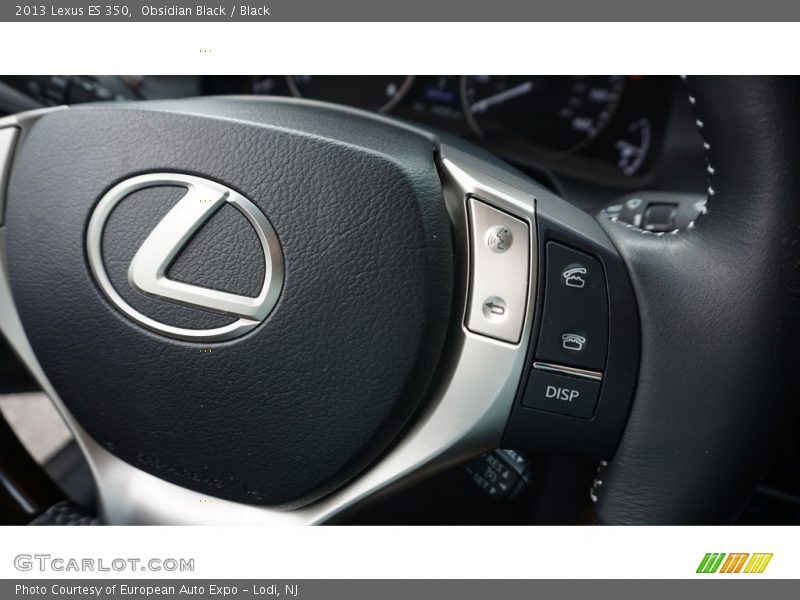 Obsidian Black / Black 2013 Lexus ES 350
