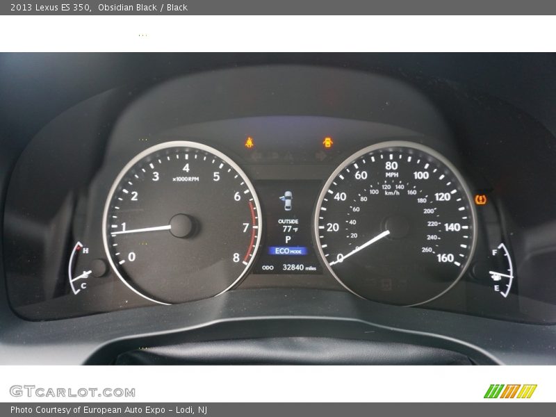 Obsidian Black / Black 2013 Lexus ES 350