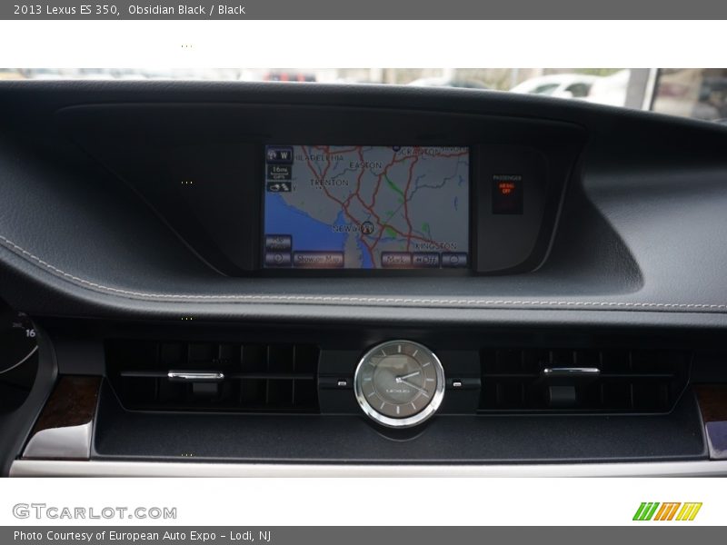 Obsidian Black / Black 2013 Lexus ES 350