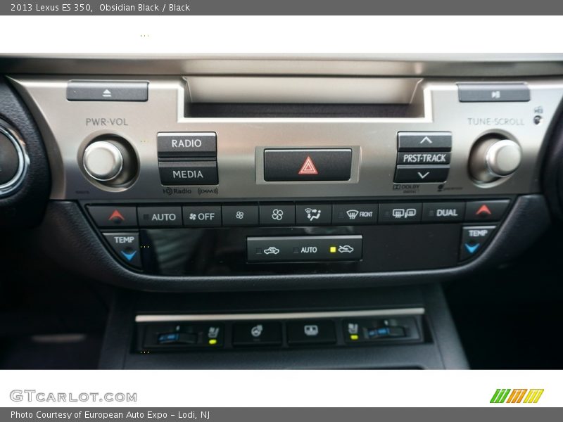 Obsidian Black / Black 2013 Lexus ES 350