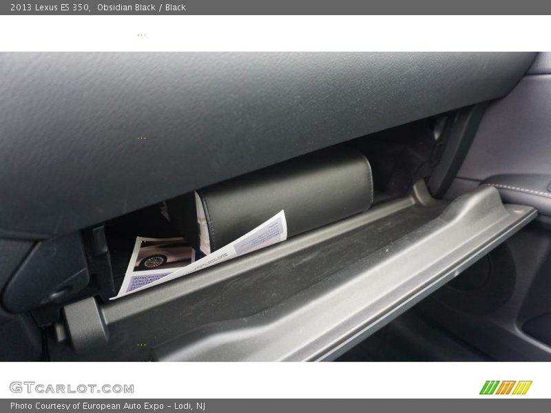 Obsidian Black / Black 2013 Lexus ES 350