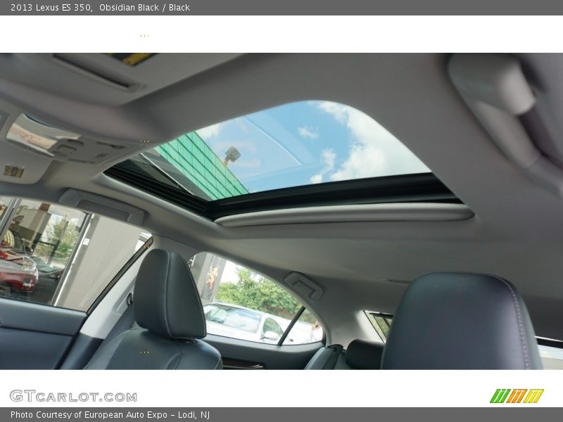 Obsidian Black / Black 2013 Lexus ES 350