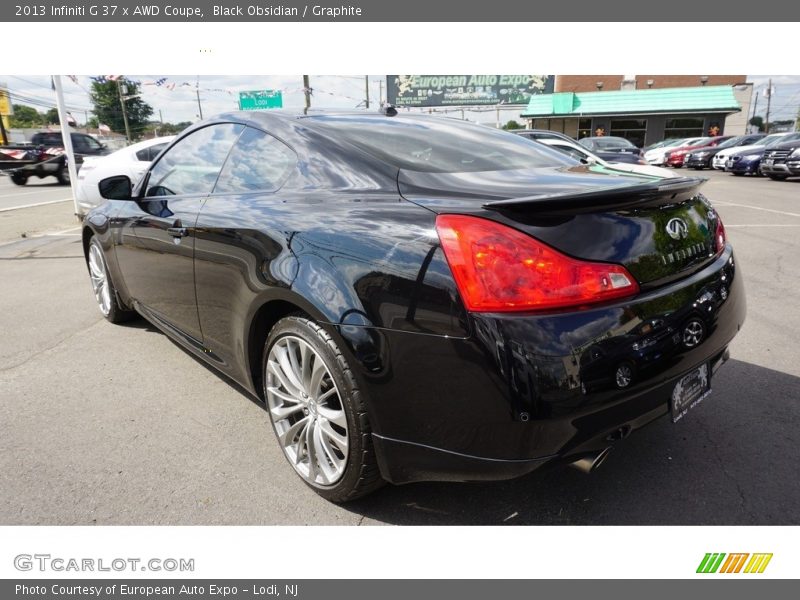 Black Obsidian / Graphite 2013 Infiniti G 37 x AWD Coupe